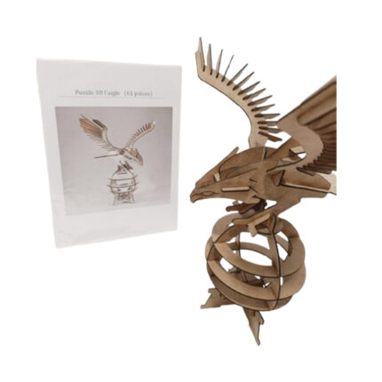 Puzzle 3D de 61 pièces à démonter et assembler aigle kit